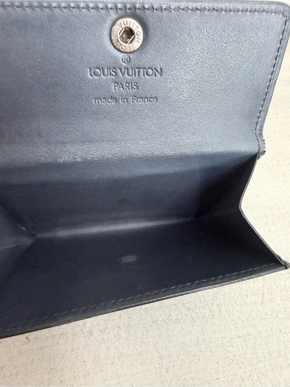 LOUIS VUITTON  Monogram Matte Vernis Ludlow Wallet